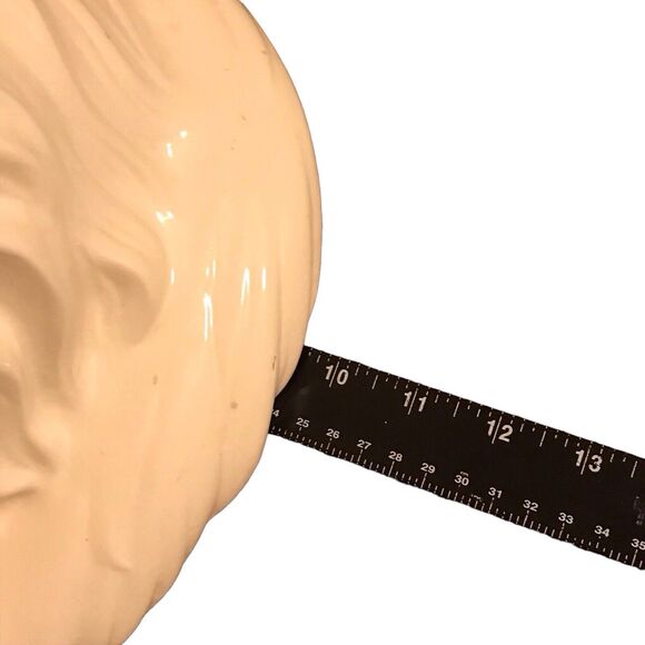 Vintage Ceramic White Persian Cat Blue Eyes Lifesize Figurine - Picture 11 of 13